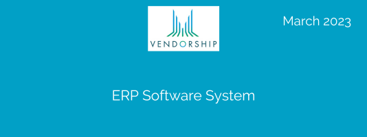 ERP Enterprise Resource Planning System