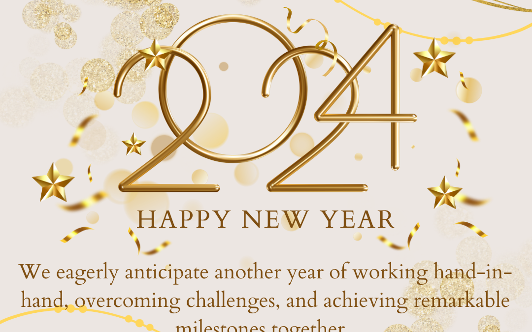 Create something truly significant. Wishing you a joyous New Year in 2024